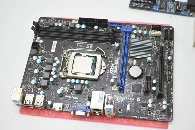 PŁYTA GŁÓWNA MSI B75MA-E33 + PROCESOR INTEL I5-3350P