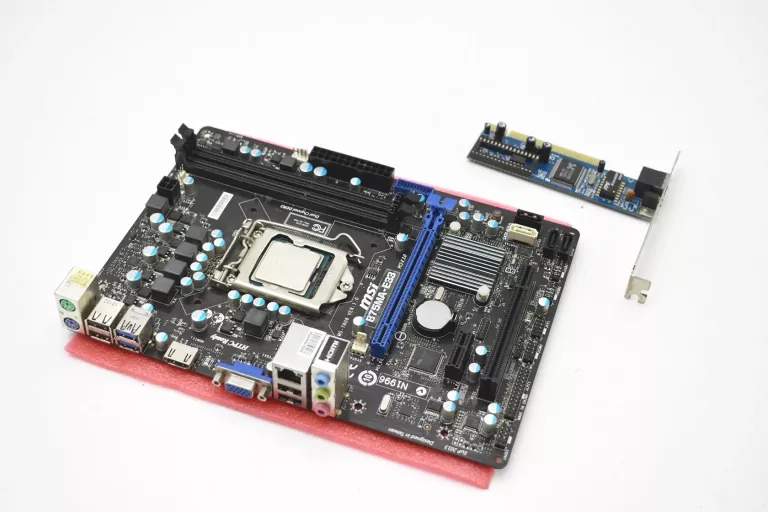 PŁYTA GŁÓWNA MSI B75MA-E33 + PROCESOR INTEL I5-3350P