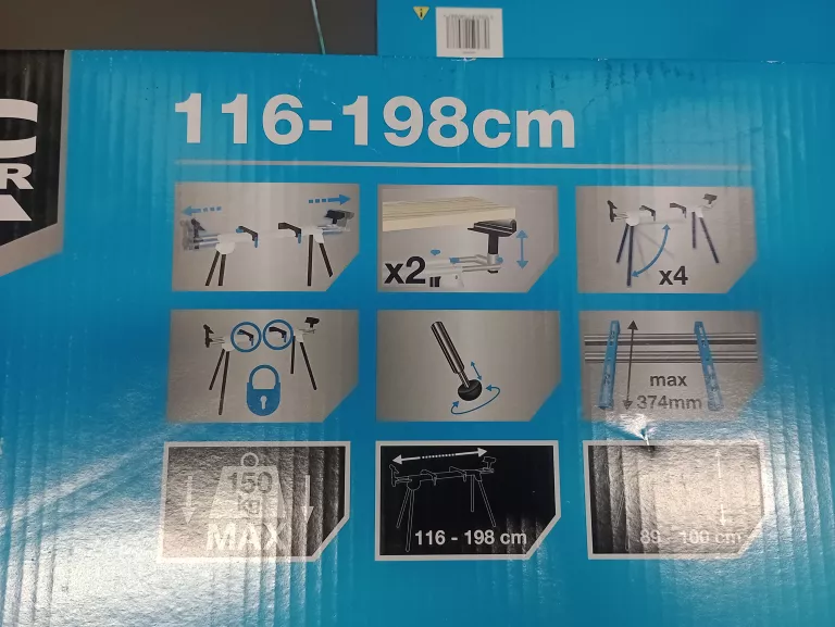 MACALISTEER MMIS210S-A+STÓŁ DO PIŁY