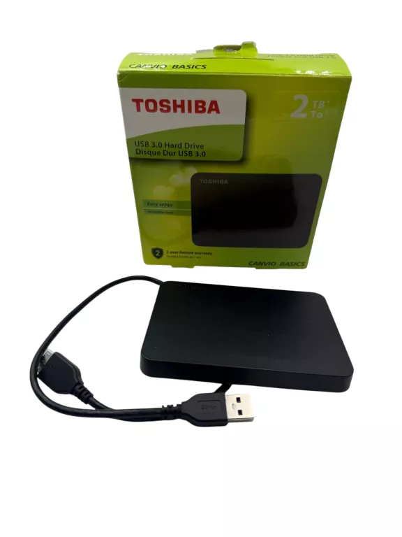 DYSK ZEWNĘTRZNY TOSHIBA CANVIO BASICS 2.5" 2TB CZARNY