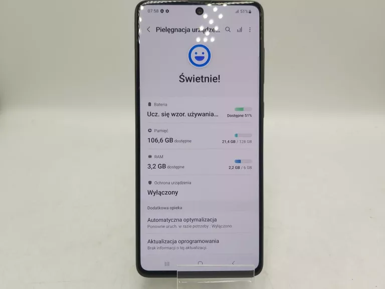 TELEFON SAMSUNG GALAXY A71 6/128GB, BEZ SIM!!!