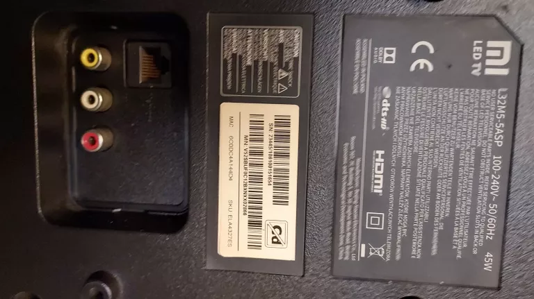 TELEWIZOR XIAOMI MI LED TV 4A 32 L32  USZKODZONY