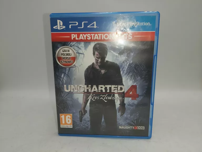 GRA NA PS4 UNCHARTED 4 KRES ZŁODZIEJA