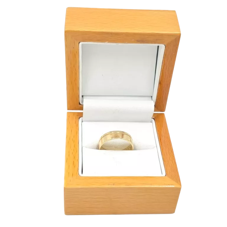 ZŁOTA  OBRĄCZKA [585 3,66G] R.14