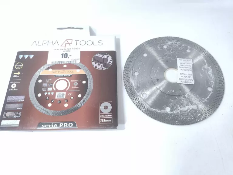 TARCZA ALPHA TOOLS 125MM