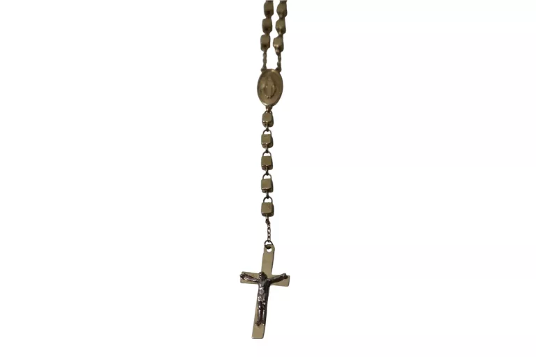 WYJĄTKOWY ZŁOTY  ŁAŃCUSZEK RÓŻANIEC 13,96G 585