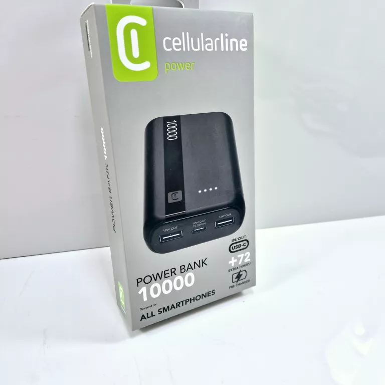 POWER BANK CELLULAR LINE PBENTRY10000K