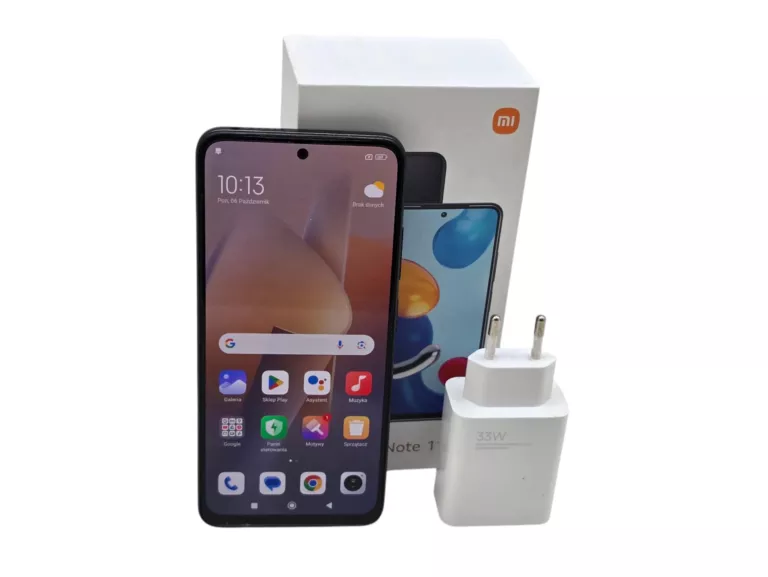 TELEFON XIAOMI REDMI NOTE 11 4/128 DUAL SIM LTE NFC - ZESTAW