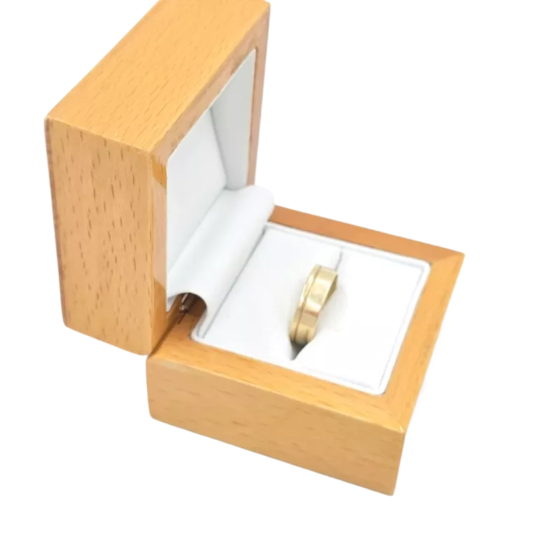 ZŁOTA  OBRĄCZKA [585 3,66G] R.14