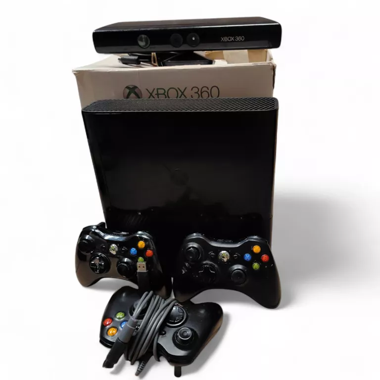 xbox-360-e-250gb-3x-pad-kinect-zasilacz-krolowej-jadwigi-20d-dabrowa-gornicza
