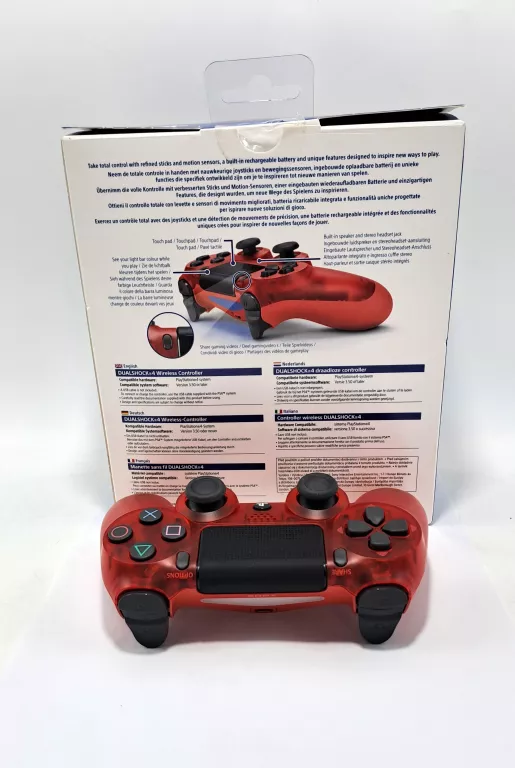 PAD PS4 SONY DUAL SHOCK 4 MAGMA RED CUH-ZCT2E