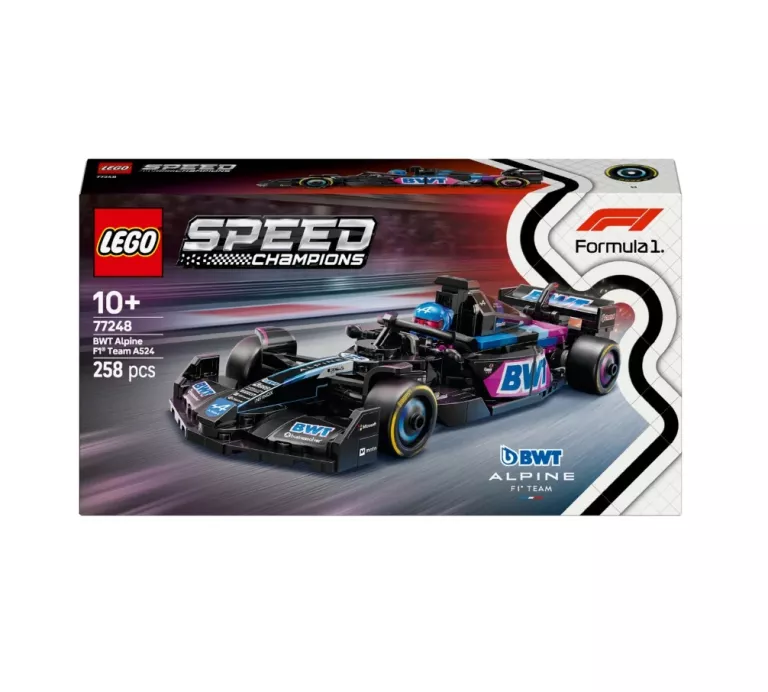 LEGO SPEED CHAMPIONS 77248 BOLID F1 BWT ALPINE TEAM A524