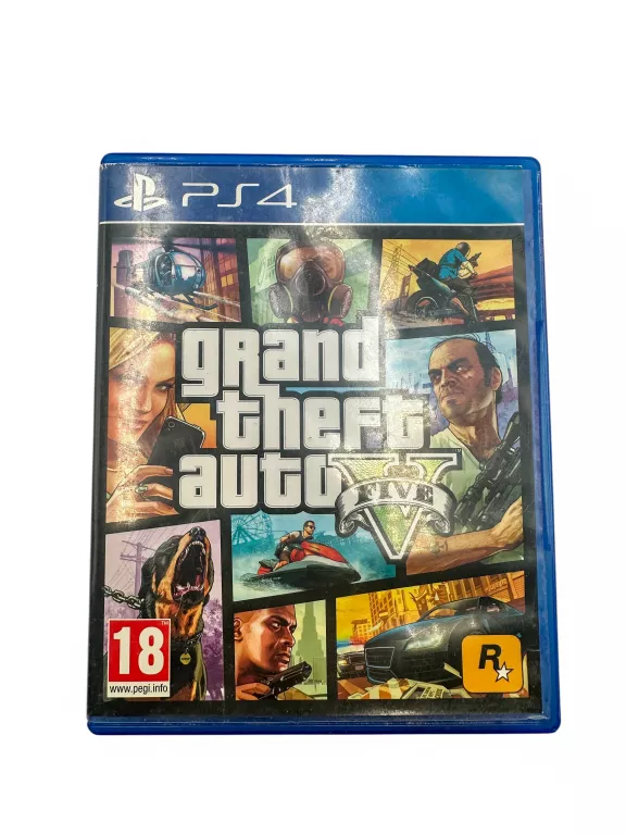 GRAND THEFT AUTO V (PS4) PLAYSTATION 4 (PS4) PUDEŁKOWA