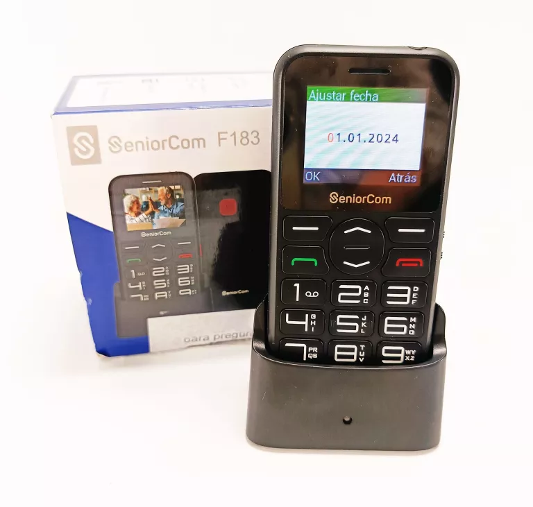 TELEFON SENIOR COM F183 KMPL ŁADOWARKA STOJAK
