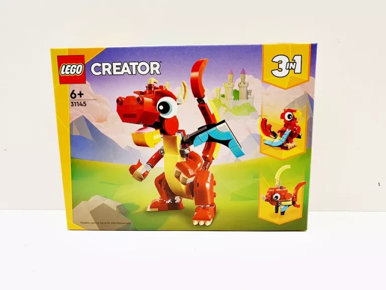LEGO CREATOR 31145 CZERWONY SMOK