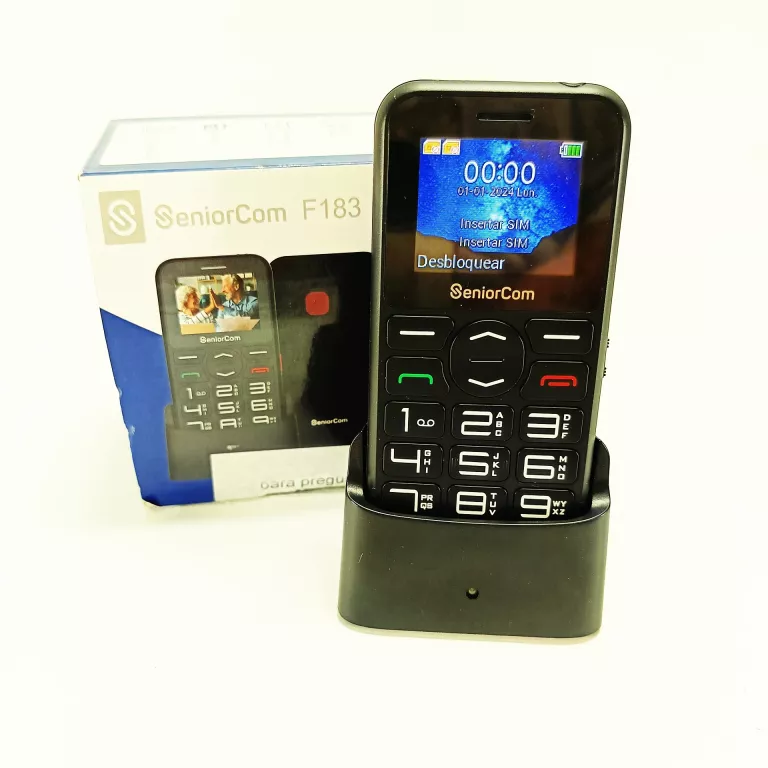 TELEFON SENIOR COM F183 KMPL ŁADOWARKA STOJAK