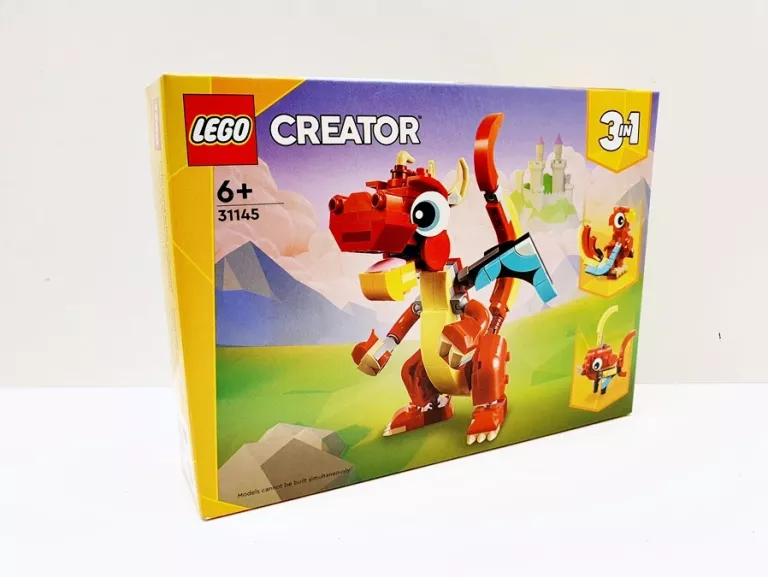 LEGO CREATOR 31145 CZERWONY SMOK