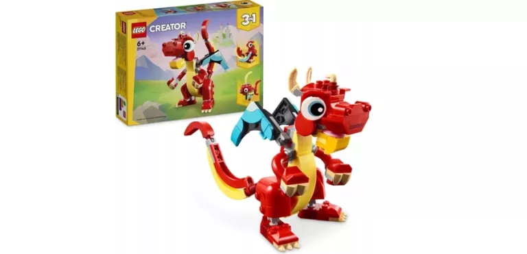 LEGO CREATOR 31145 CZERWONY SMOK