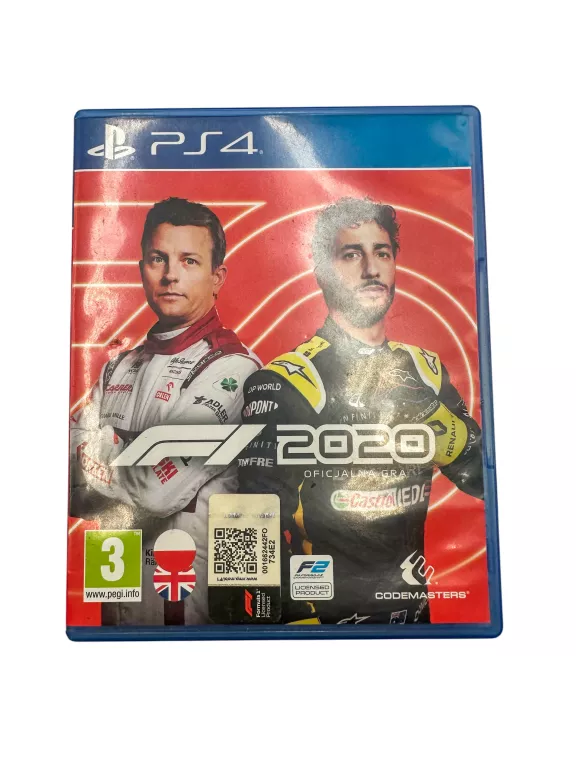 F1 2020 STANDARD EDITION PLAYSTATION 4 (PS4) PUDEŁKOWA