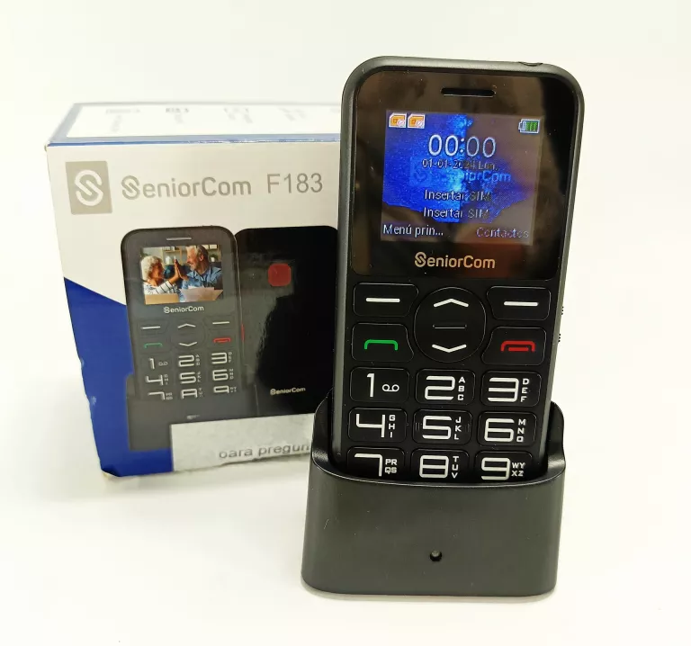 TELEFON SENIOR COM F183 KMPL ŁADOWARKA STOJAK