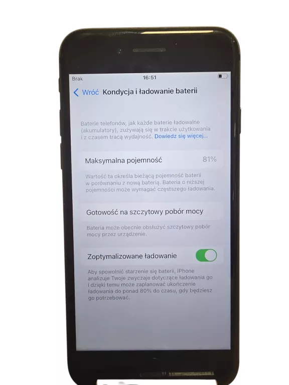 TELEFON IPHONE 8 64GB BAT. 81%