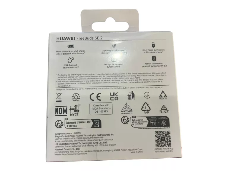SŁUCHAWKI DOUSZNE HUAWEI FREEBUDS SE 2