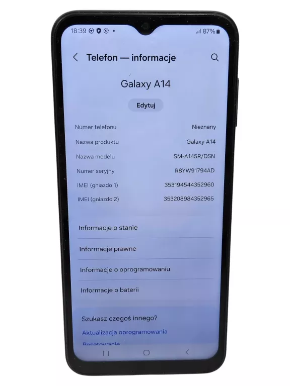 TELEFON SAMSUNG A14 4/64GB