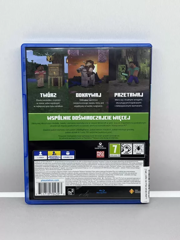 GRA PS4 MINECRAFT