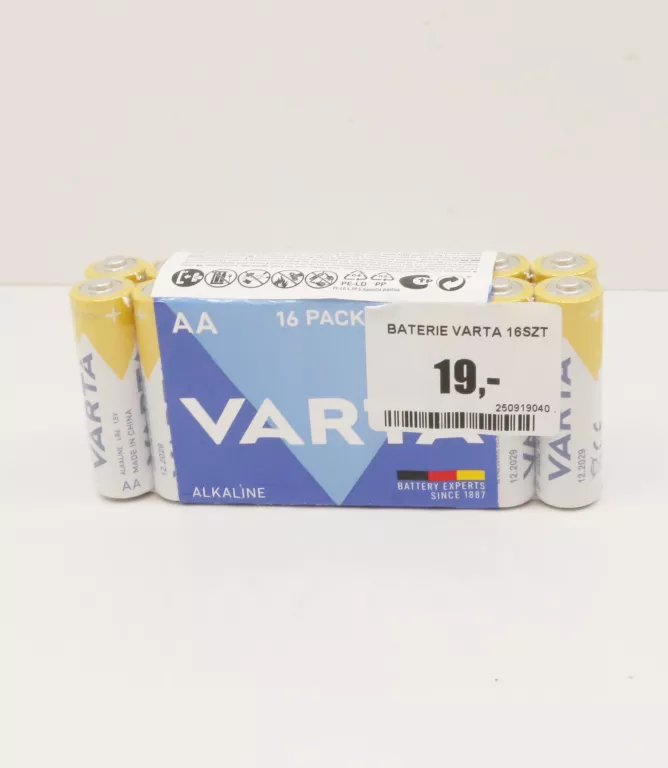 BATERIE VARTA 16SZT