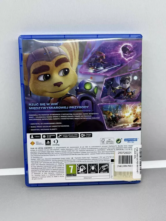 GRA PS5 RATCHET I CLANK: RIFT APART