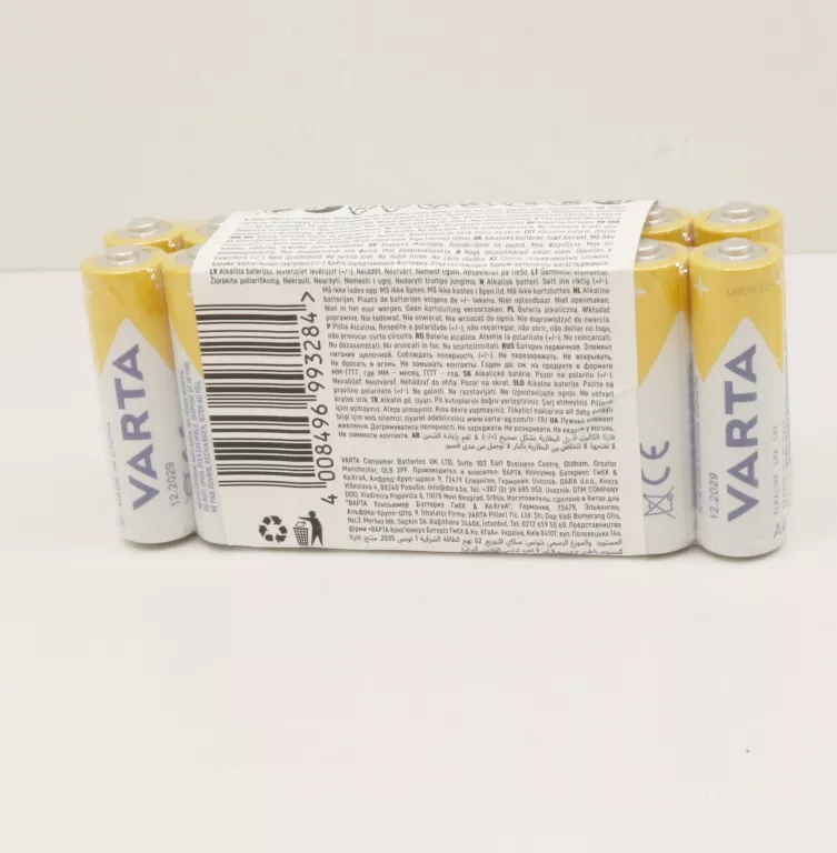 BATERIE VARTA 16SZT