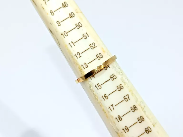 ŚLICZNY ZŁOTY PIERŚCIONEK 1,91G PR.585 R.14
