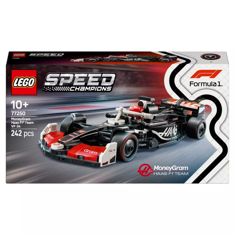 LEGO SPEED CHAMPIONS 77250 BOLID F1 MONEYGRAM HAAS TEAM VF-24