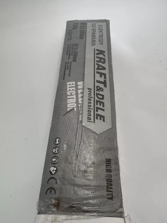 KRAFT&DELE ELEKTRODY SPAWALNICZE RUTYLOWE 2,5MM 300MM 2,5KG WARTO