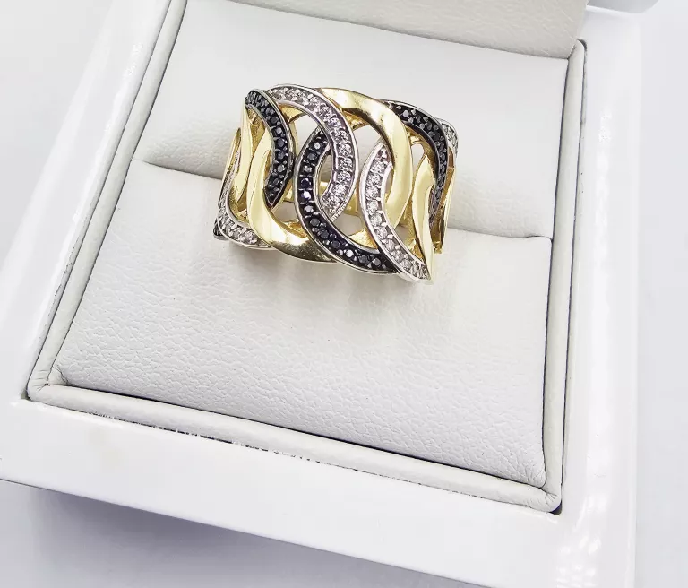 zloty-pierscionek-z-bialymi-i-czarnymi-cyrkoniami-490gr-p585-powstancow-slaskich-122-wroclaw