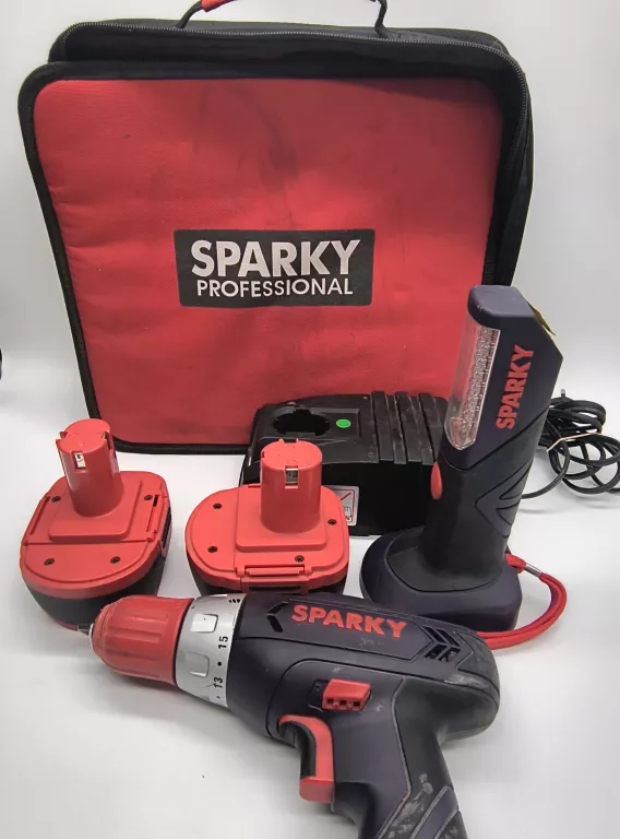 WKRĘTARKA SPARKY BR 12E Z ŁADOWARKĄ I LATARKĄ