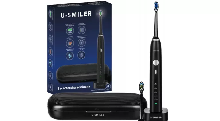 SZCZOTECZKA SONICZNA U-SMILER 203 CZARNA