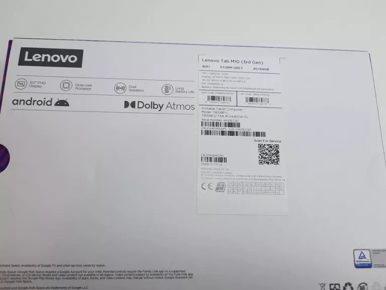 TABLET LENOVO TAB M10 3RD GEN