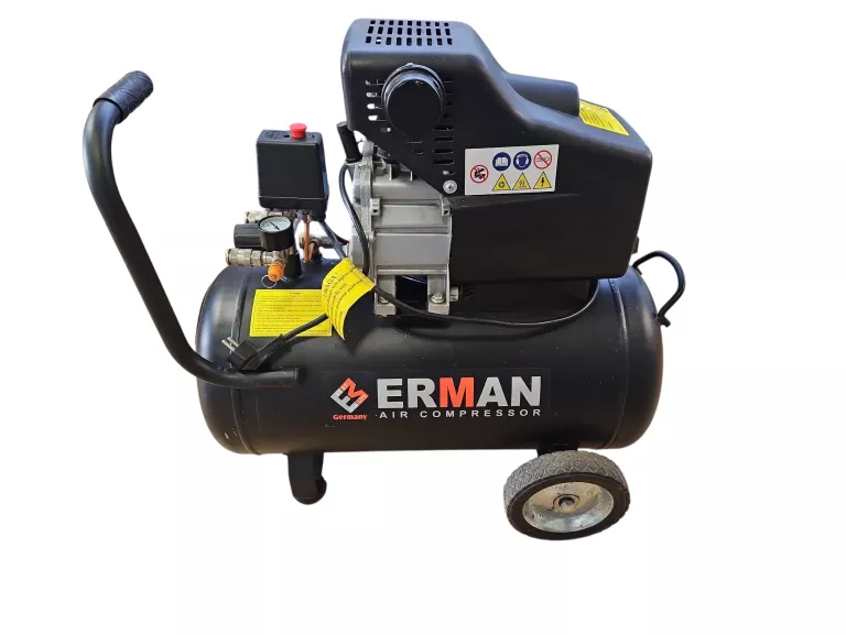 KOMPRESOR OLEJOWY ERMAN 50L 3.4HP EM2550 SPRĘŻARKA