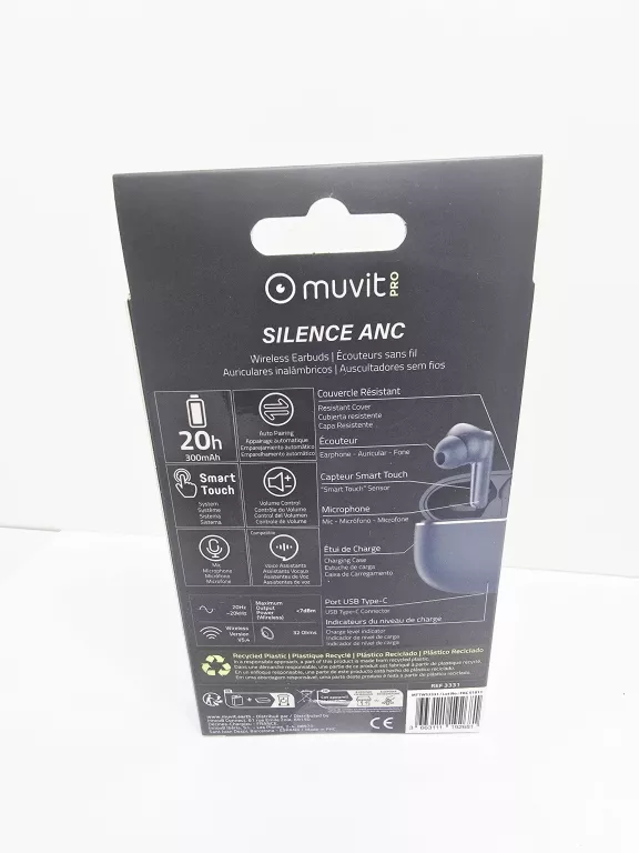 SŁUCHAWKI MUVIT PRO SILENCE ANC