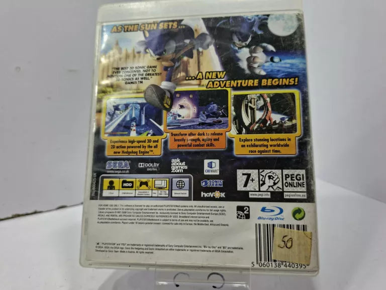 SONIC UNLEASHED PS3