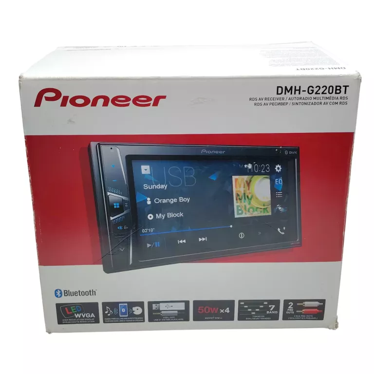 RADIO SAMOCHODOWE PIONEER DMH-G220BT