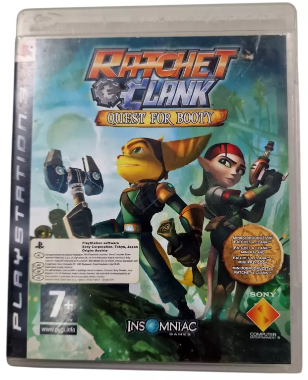 GRA NA PS3 RATCHET & CLANK: QUEST FOR BOOTY