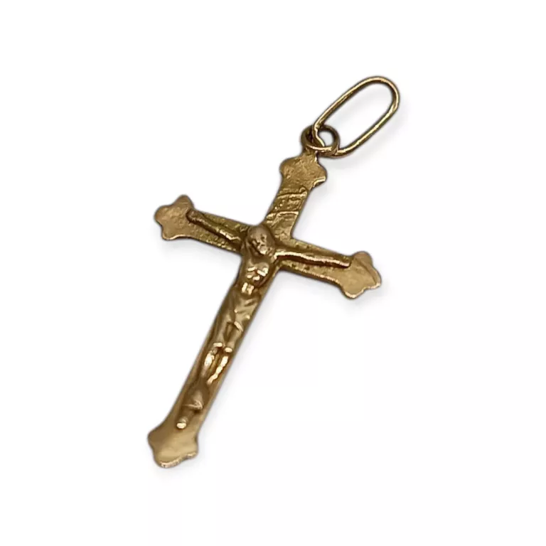 ELEGANCKI ZŁOTY KRZYŻ P585