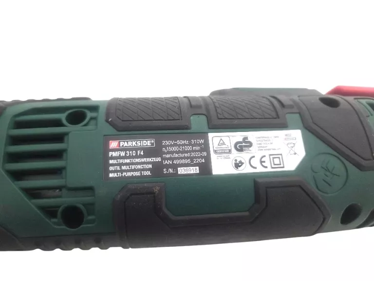 SZLIFIERKA WIELOFUNKCYJNA PARKSIDE PMFW 310 F4/WALIZKA