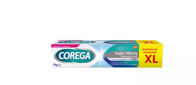 COREGA KREM MOCUJĄCY DO PROTEZ NATURALNY SMAK 70G