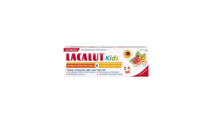 LACALUT KIDS PASTA DO ZĘBÓW DLA DZIECI 2-6 LAT 55 ML