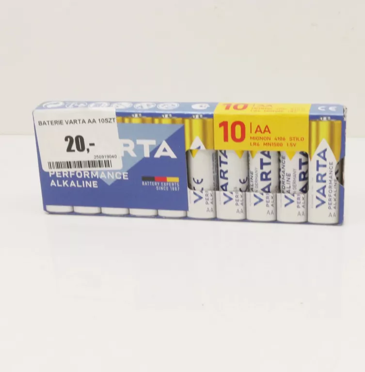BATERIE VARTA AA 10SZT