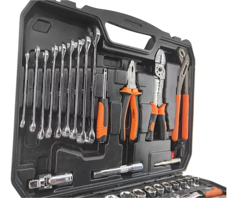 ZESTAW NARZĘDZI KLUCZY NASADEK 100SZT 08-920 NEO TOOLS WALIZKA