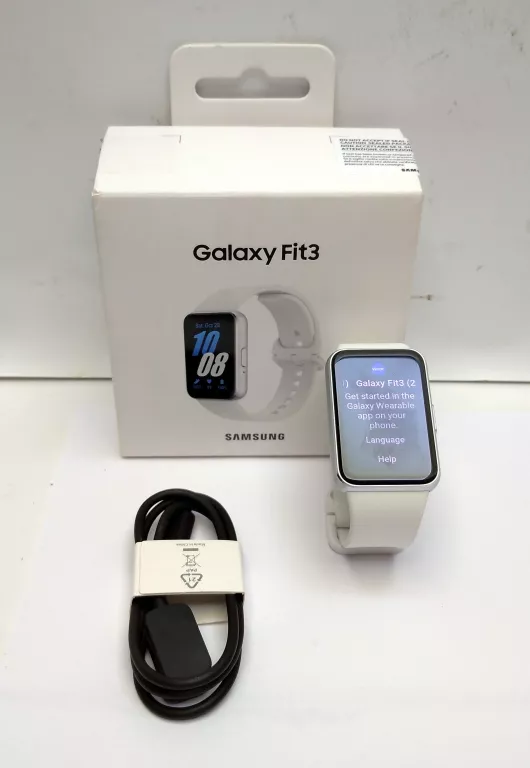 SMARTWATCH SAMSUNG GALAXY FIT3 SREBRNY